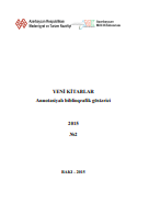 Yeni kitablar 2015 (№2): Annotasiyalı biblioqrafik göstərici